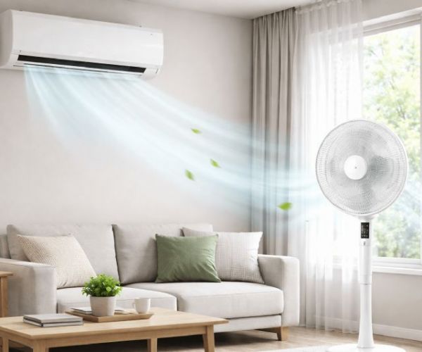 冷氣搭配電扇更有效？降溫、省電與舒適度重點解析